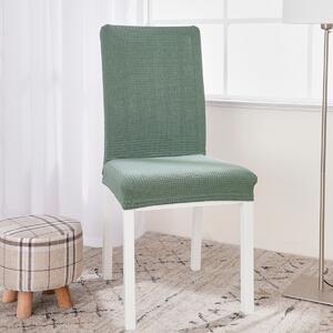 Napínací potah na židli Magic clean zelená, 45 - 50 cm, sada 2 ks