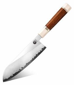 Santoku nůž z oceli PM204 SaKuRo Akatsuki 17,5 cm