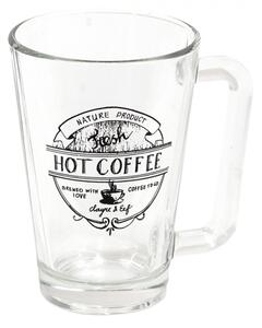 Skleněný hrnek Hot Coffee – 250 ml