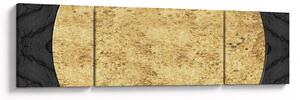 Obraz - Zlatá struktura N⁰2 (170x50 cm)