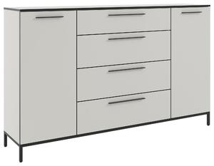 ŠIROKÁ KOMODA, bílá, 180/111/40 cm - Online Only komody, Online Only