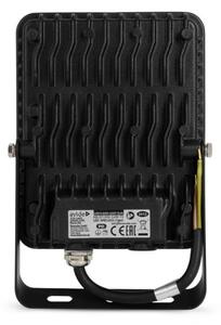 Prémiový bezrámový LED reflektor černý, 50W, 4500lm, denní barva světla, 3 roky záruka