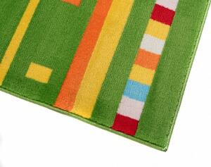 Kusový koberec dětský J0050 - ZOO -zelené - 160x220 cm