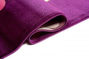 Kusový koberec dětský J0120 - Louka fialová - 240x330 cm