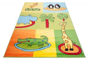 Kusový koberec dětský J0800 - ZOO 3 - 80x150 cm