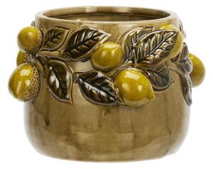 Obal na květiny Lemons Brown Ø 18 cm