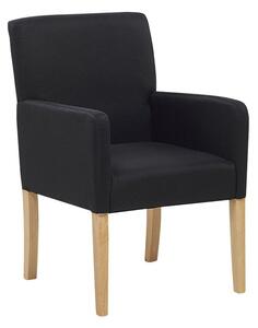 Jídelní židle ROCKY (textil) (černá). 1018503