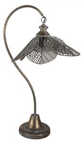 Kovová stolní lampa Roosje – 38x31x72 cm
