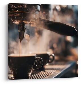 Obraz espresso v kavárně