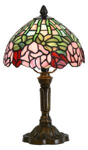 Stolní Tiffany lampa Sylvain – 21x39 cm