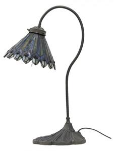 Stolní Tiffany lampa Anneke – 20x51 cm