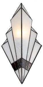 Nástěnná lampa Tiffany Trinagl – 23x13x43 cm