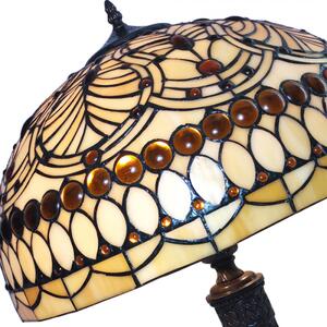 Stolní lampa Tiffany Pascaline – 46x62 cm