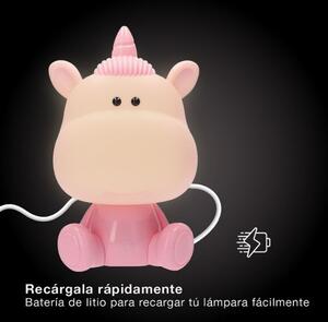Noční světlo jednorožec 31cm GSC, denní + RGB, nabíjecí, BT reproduktor, 3 roky záruka