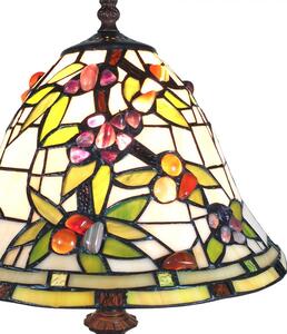 Stolní vitrážová lampa Tiffany Rijk – 31x47 cm