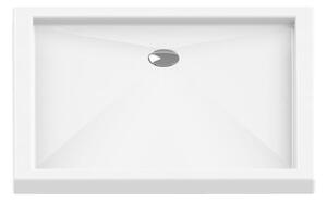 New Trendy Cantare obdélníková sprchová vanička 110x90 cm bílá B-0169