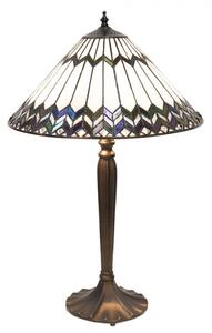Tiffany stolní lampa Xander – 40x62 cm