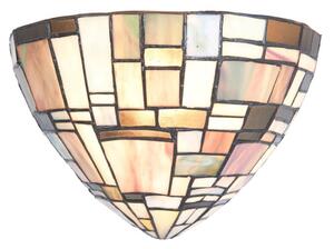 Nástěnná lampa Tiffany Toine – 30x16x18 cm
