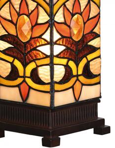 Stolní lampa Tiffany Fleur – 12x12x35 cm