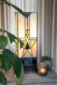 Stolní lampa Tiffany Corrie- 18*45 cm 1x E27 / max 60Watt – 18x18x45 cm