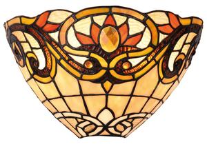 Nástěnná lampa Tiffany Fleur – 30x15x20 cm
