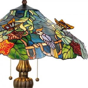 Stolní lampa Tiffany Butterfly – 52x65 cm