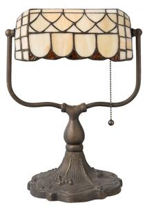 Stolní lampa Tiffany Roger – 26x21x37 cm