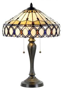 Stolní lampa Tiffany Carrousel – 40x58 cm