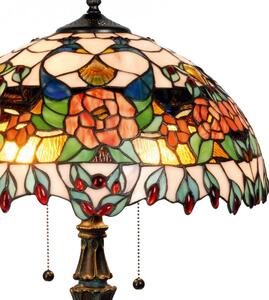 Stolní lampa Tiffany Petronella – 41x67 cm