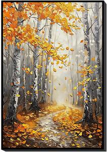 Obraz v rámu AMBER - tištěný na plátně 70x100cm