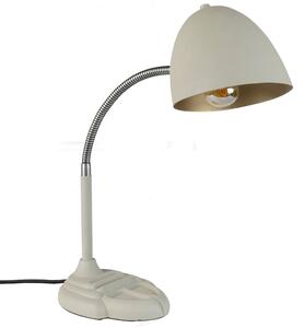 OnaDnes -20% Béžová kovová stolní lampa DUTCHBONE JANNA