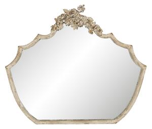 Nástěnné zrcadlo ve vintage rámu s patinou Dedrick – 70x4x58 cm