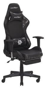 Kancelářská židle VITTORE (syntetická kůže) (černá + camo). 1019106