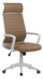 Kancelářská židle LORD (polyester) (hnědá). 1019105