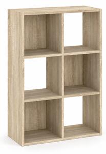 Regál Sinde 2x3, dub sonoma