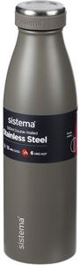 Sistema Nerezová termoska Hydrate Stainless Steel 500 ml, šedá