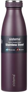 Sistema Nerezová termoska Hydrate Stainless Steel 500 ml, švestková