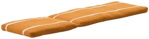 Kave Home Oranžový polštář na lehátko Daila 50 x 175 cm