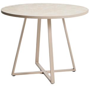 Kave Home Béžový zahradní stůl Tella Ø 120 cm