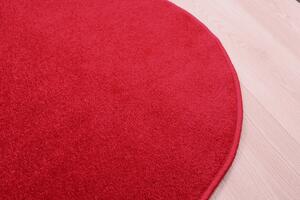 Vopi koberce Vánoční kusový koberec Eton červený kruh - 200x200 (průměr) kruh cm
