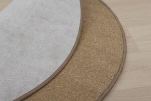 Vopi koberce Kusový koberec Eton béžový 70 kruh - 400x400 (průměr) kruh cm