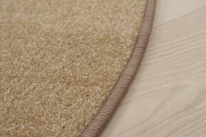 Vopi koberce Kusový koberec Eton béžový ovál - 57x120 cm
