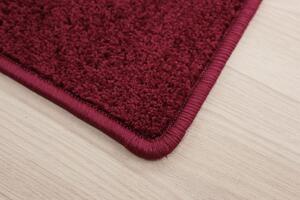Vopi koberce Kusový koberec Eton vínově červený čtverec - 400x400 cm