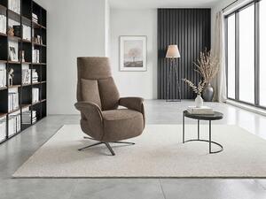 RELAXAČNÍ KŘESLO, textil, hnědá Sit & More - Online Only křesla & taburety, Online Only