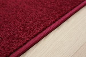 Vopi koberce Kusový koberec Eton vínově červený čtverec - 80x80 cm