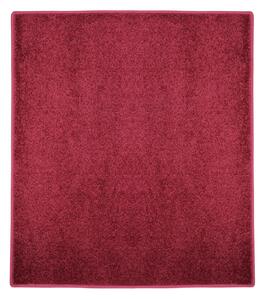 Vopi koberce Kusový koberec Eton vínově červený čtverec - 100x100 cm