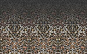 Vliesová obrazová tapeta na zeď, šedo-černá, květiny, listy, 125337, William Morris At Home