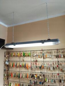 BERGE Hermetické LED svítidlo 2x120cm s drazem - IP65