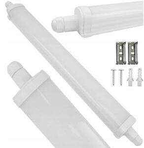 ECOLIGHT Hermetická lineární lampa 60cm - 30W - neutrální bílá