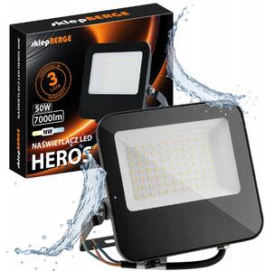 BERGE LED reflektor Heros 50W - IP65 - neutrální bílá